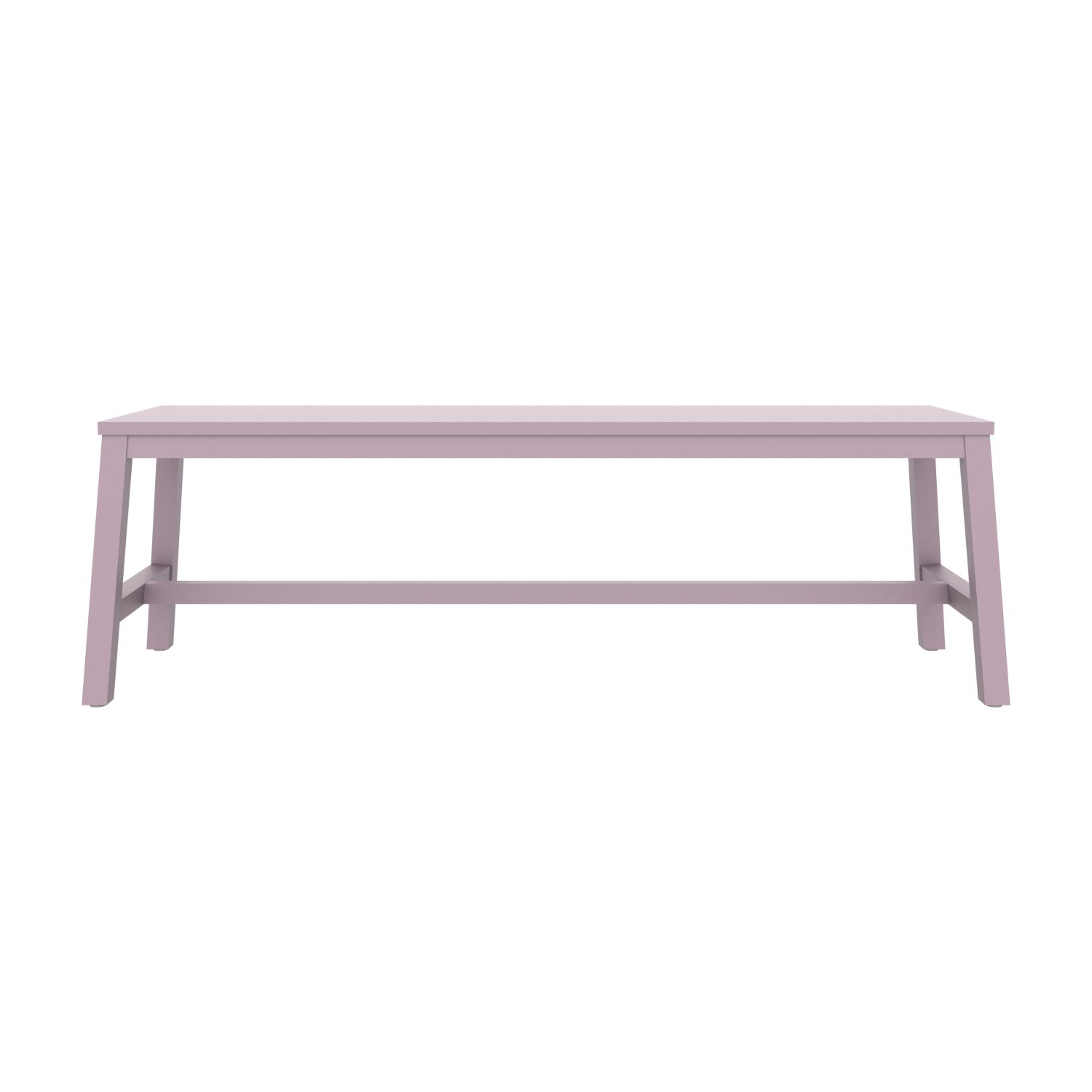 atelier van lieshout shaker bench pastel violet ral4009 hard leg ends
