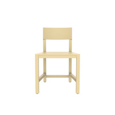 Atelier Van Lieshout Shaker Chair Green Beige RAL1000 Hard Leg Ends