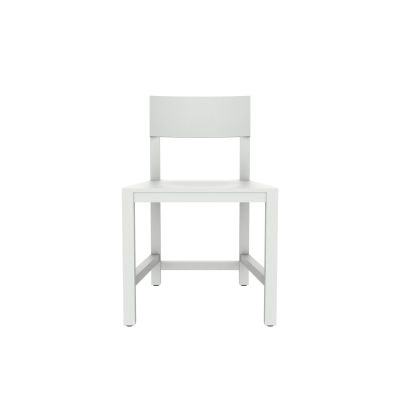 Atelier Van Lieshout Shaker Chair Light Grey RAL7035 Hard Leg Ends