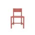 atelier van lieshout shaker chair light pink ral3016 hard leg ends
