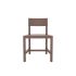 atelier van lieshout shaker chair nut brown ral 8011 hard leg ends