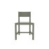 atelier van lieshout shaker chair olive green ral6003 hard leg ends