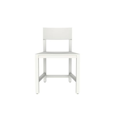 Atelier Van Lieshout Shaker Chair Signal White 9003 Hard Leg Ends