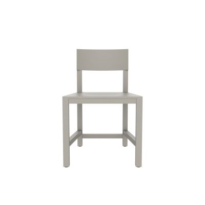 Atelier Van Lieshout Shaker Chair Stone Grey RAL7030 Hard Leg Ends