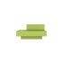 lensvelt atelier van lieshout glyder sofa with sliding backrest 85 x 135 cm fairway green 020 price level 1