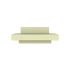lensvelt atelier van lieshout glyder sofa with sliding backrest 85 x 190 cm moss ivory 30 price level 2