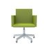 lensvelt atelier van lieshout office chair with armrests fairway green 020 galvanized soft rolls