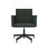 lensvelt atelier van lieshout office chair with armrests moss summer green 38 black ral9005 soft rolls