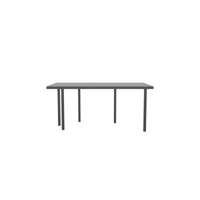 Lensvelt B-Brand Table Five Fixed Heigt 103x172 HPL Black 50 mm (Price level  3 - No Fingerprints) Black RAL9005