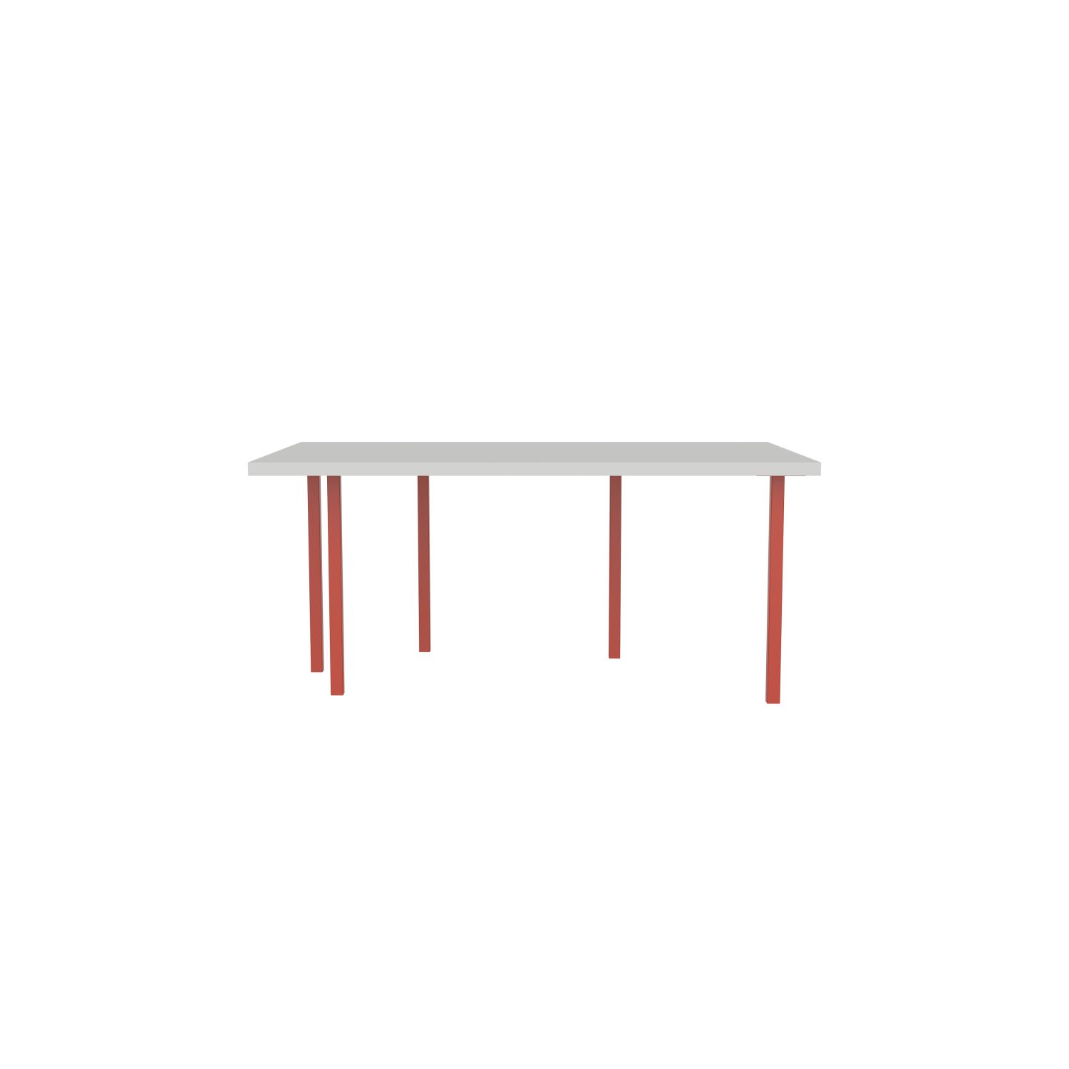 lensvelt bbrand table five fixed heigt 103x172 hpl boring grey 50 mm price level 1 vermilion red ral2002