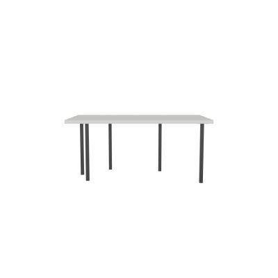 Lensvelt B-Brand Table Five Fixed Heigt 103x172 HPL Boring Grey 50 mm (Price level 1) Black RAL9005