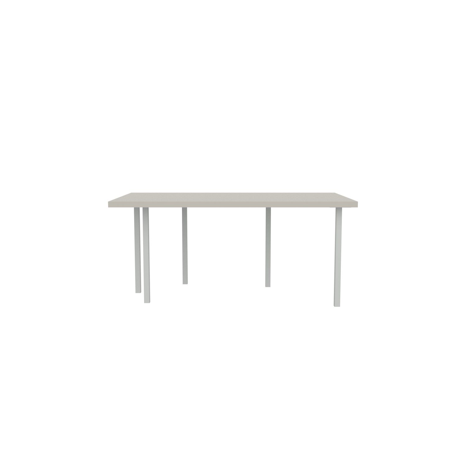 lensvelt bbrand table five fixed heigt 103x172 hpl white 50 mm price level 1 light grey ral7035
