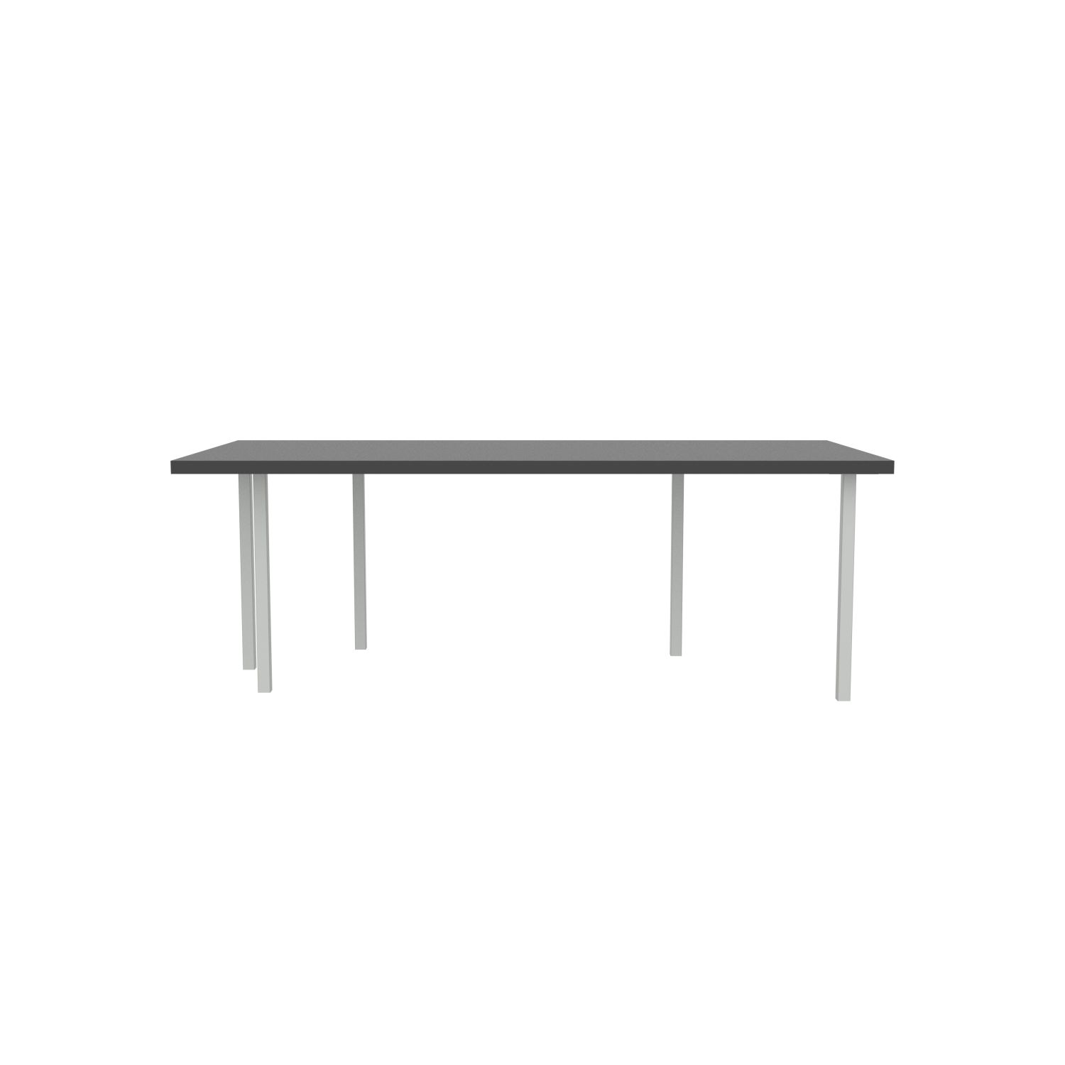 lensvelt bbrand table five fixed heigt 103x218 hpl black 50 mm price level 1 light grey ral7035