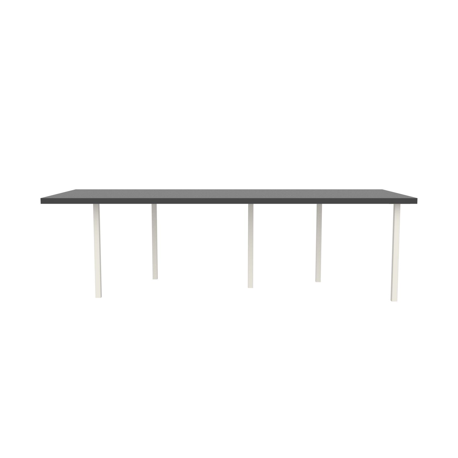 lensvelt bbrand table five fixed heigt 103x264 hpl black 50 mm price level 1 white ral9010
