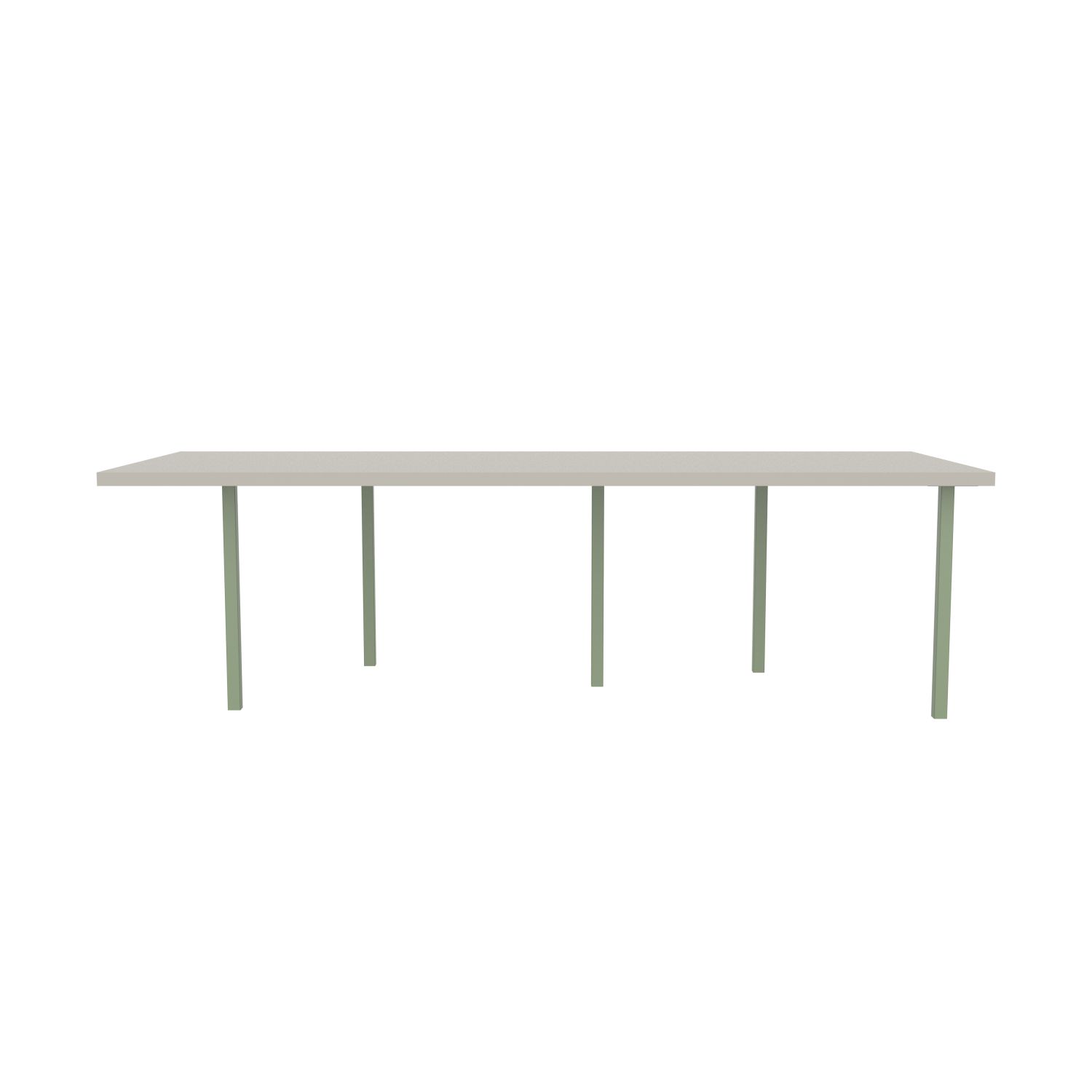 lensvelt bbrand table five fixed heigt 103x264 hpl white 50 mm price level 1 green ral6021