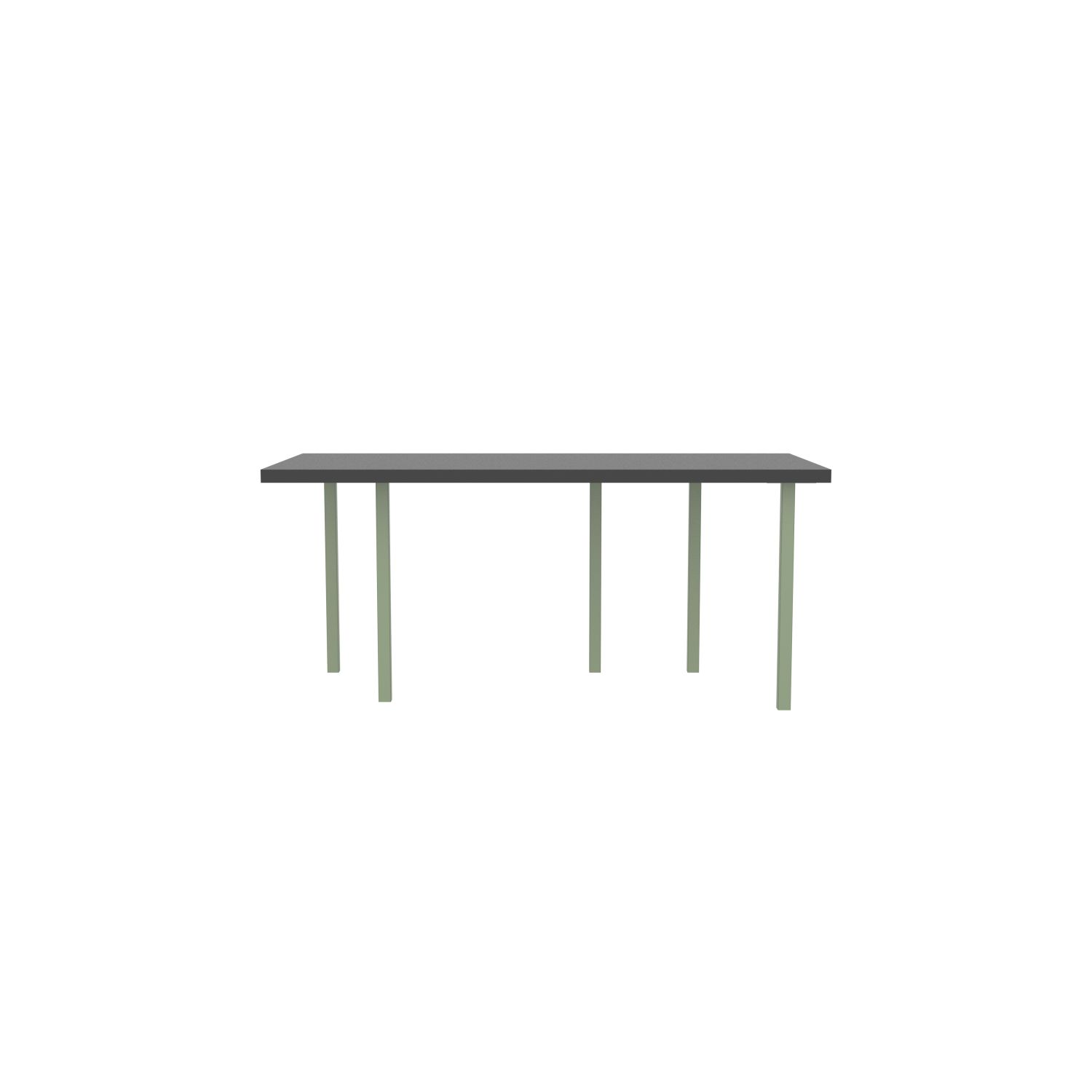 lensvelt bbrand table five fixed heigt 80x172 hpl black 50 mm price level 1 green ral6021