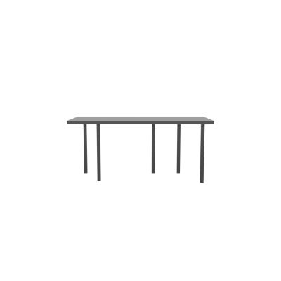 Lensvelt B-Brand Table Five Fixed Heigt 80x172 HPL Black 50 mm (Price level  3 - No Fingerprints) Black RAL9005
