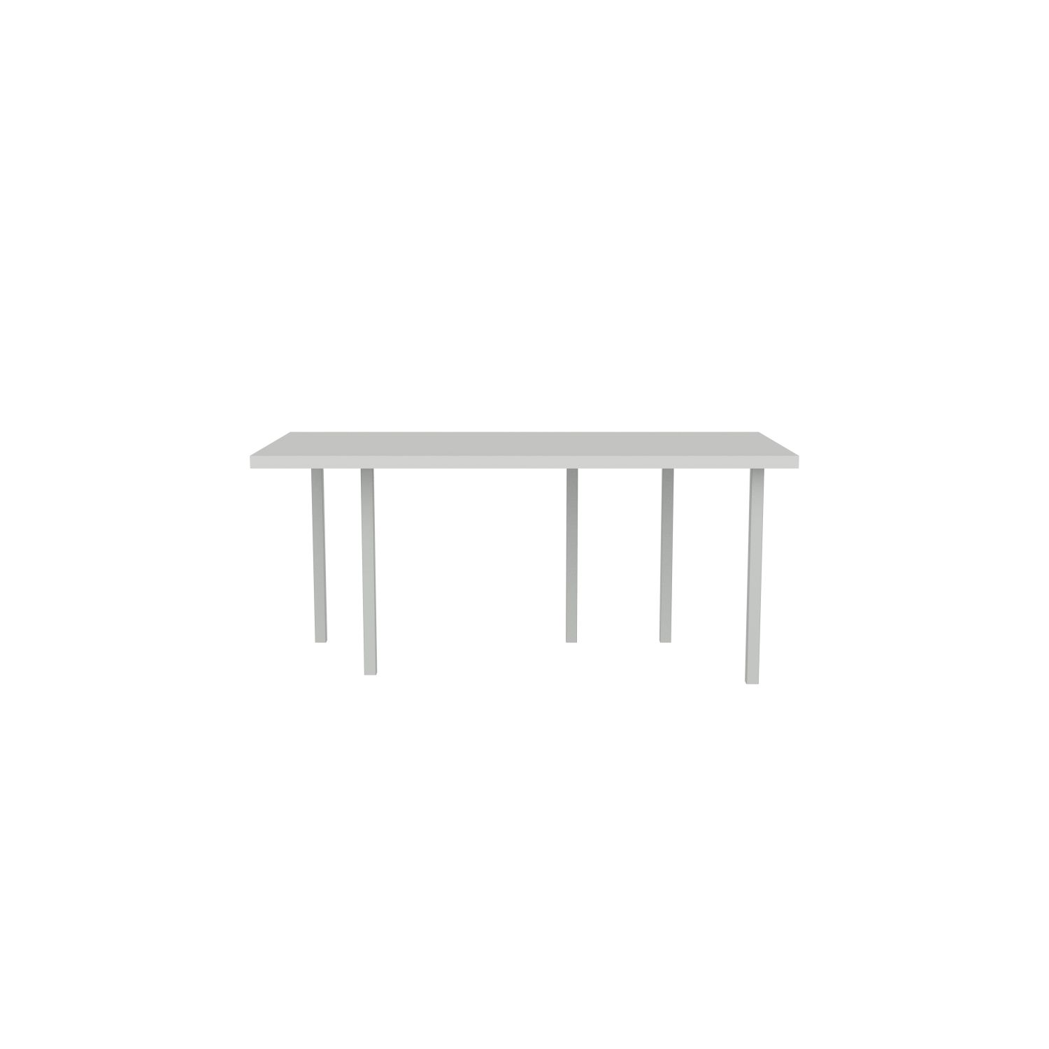 lensvelt bbrand table five fixed heigt 80x172 hpl white 50 mm price level 1 light grey ral7035