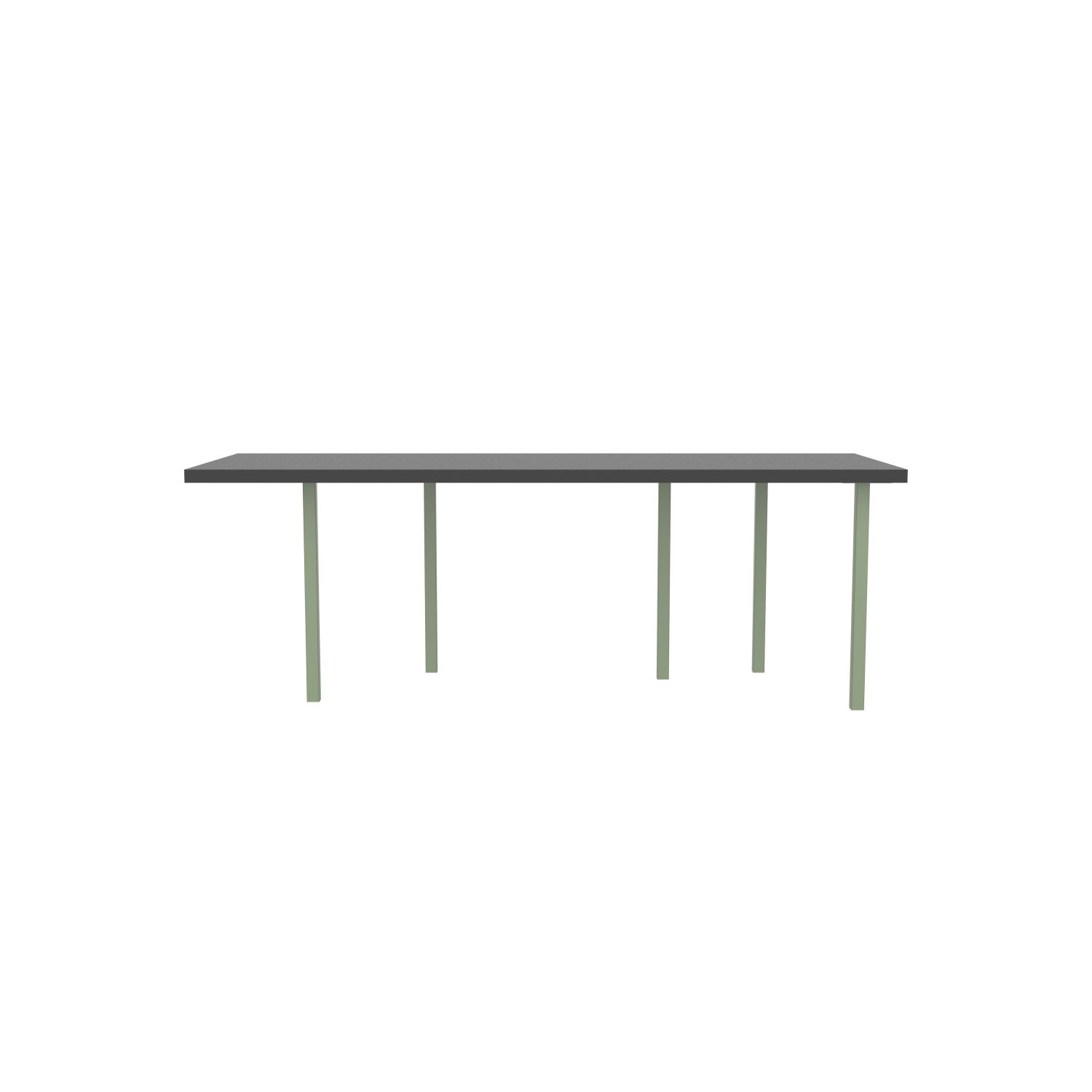 lensvelt bbrand table five fixed heigt 80x218 hpl black 50 mm price level 1 green ral6021
