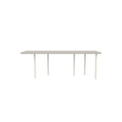 Lensvelt B-Brand Table Five Fixed Heigt 80x218 HPL White 50 mm (Price level 1) White RAL9010