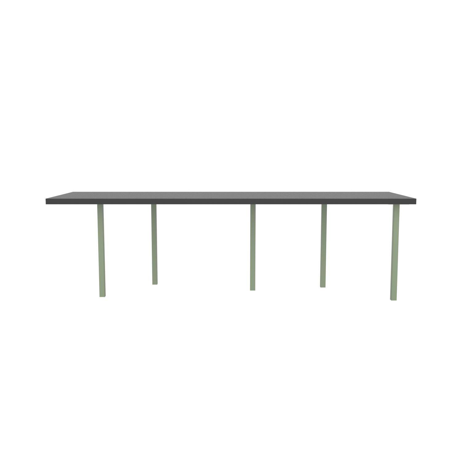 lensvelt bbrand table five fixed heigt 80x264 hpl black 50 mm price level 1 green ral6021