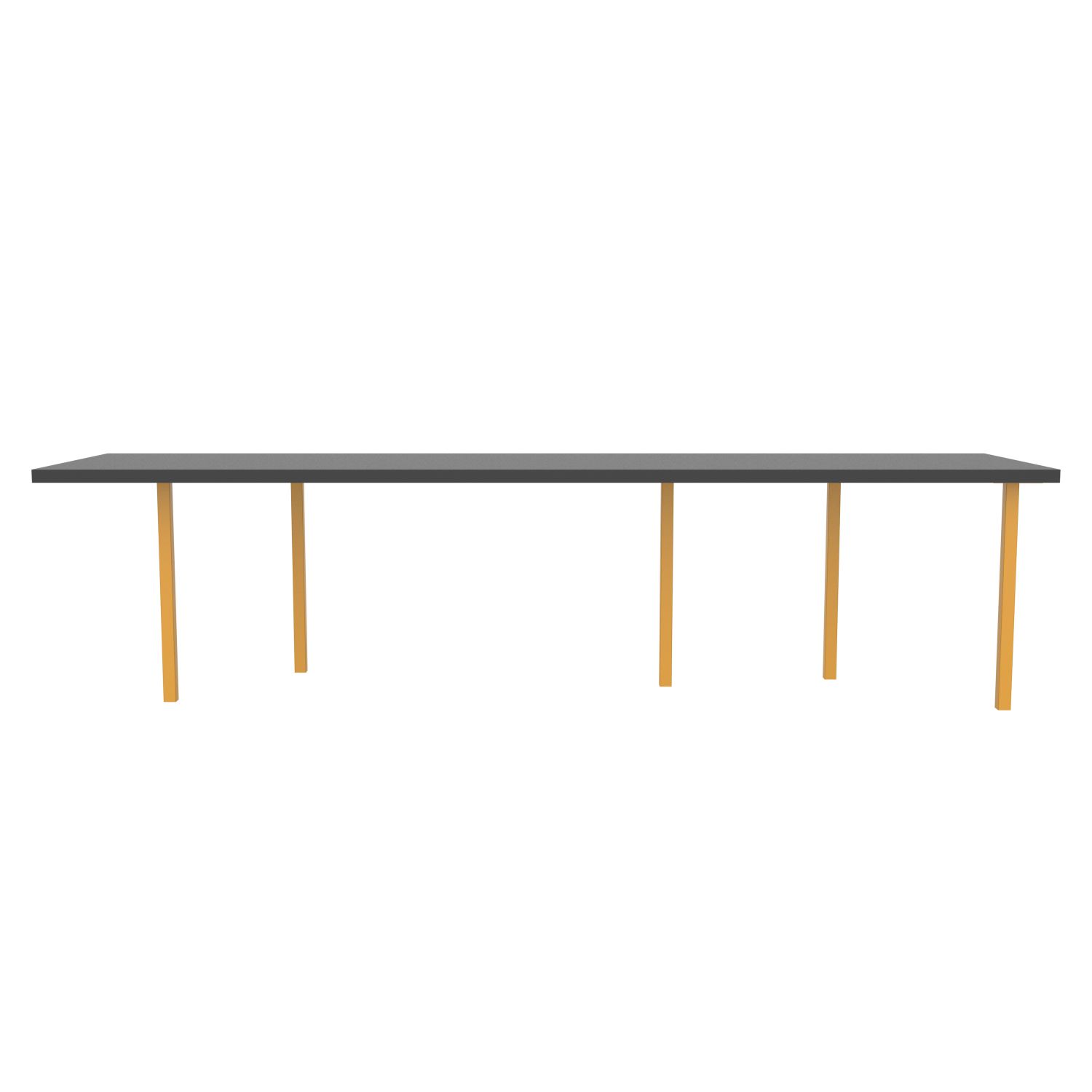 lensvelt bbrand table five fixed heigt 80x310 hpl black 50 mm price level 1 yellow ral1004