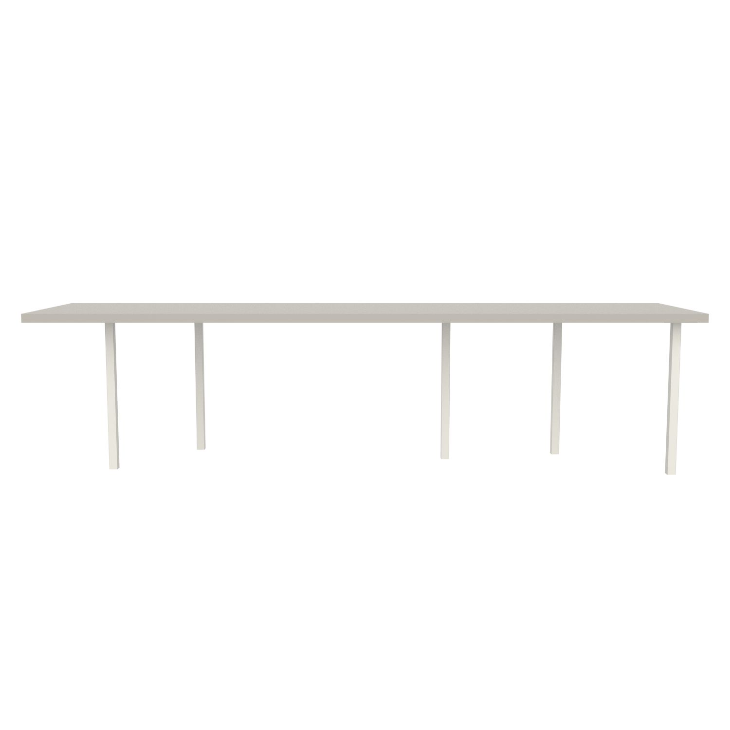 lensvelt bbrand table five fixed heigt 80x310 hpl white 50 mm price level 1 white ral9010