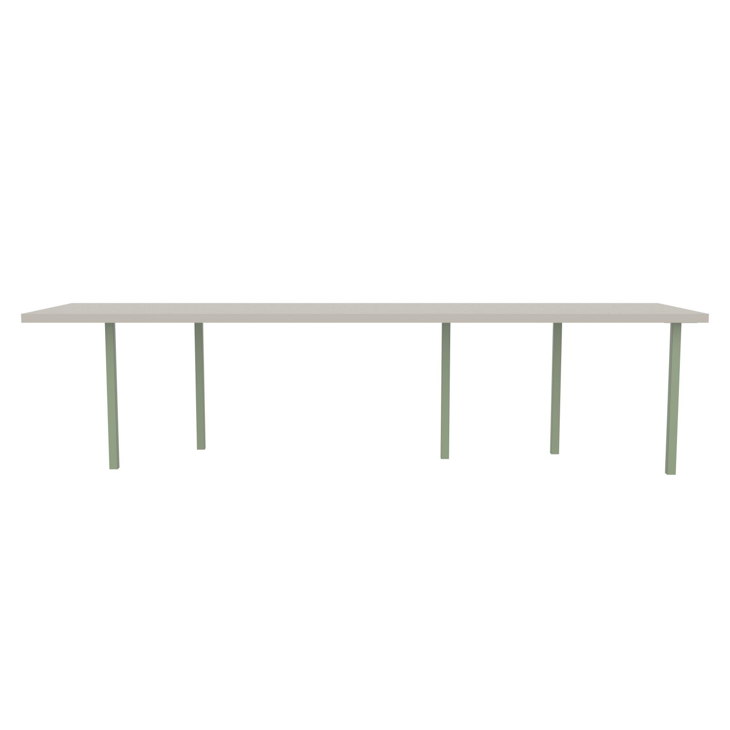 lensvelt bbrand table five fixed heigt 80x310 hpl white 50 mm price level 1 green ral6021
