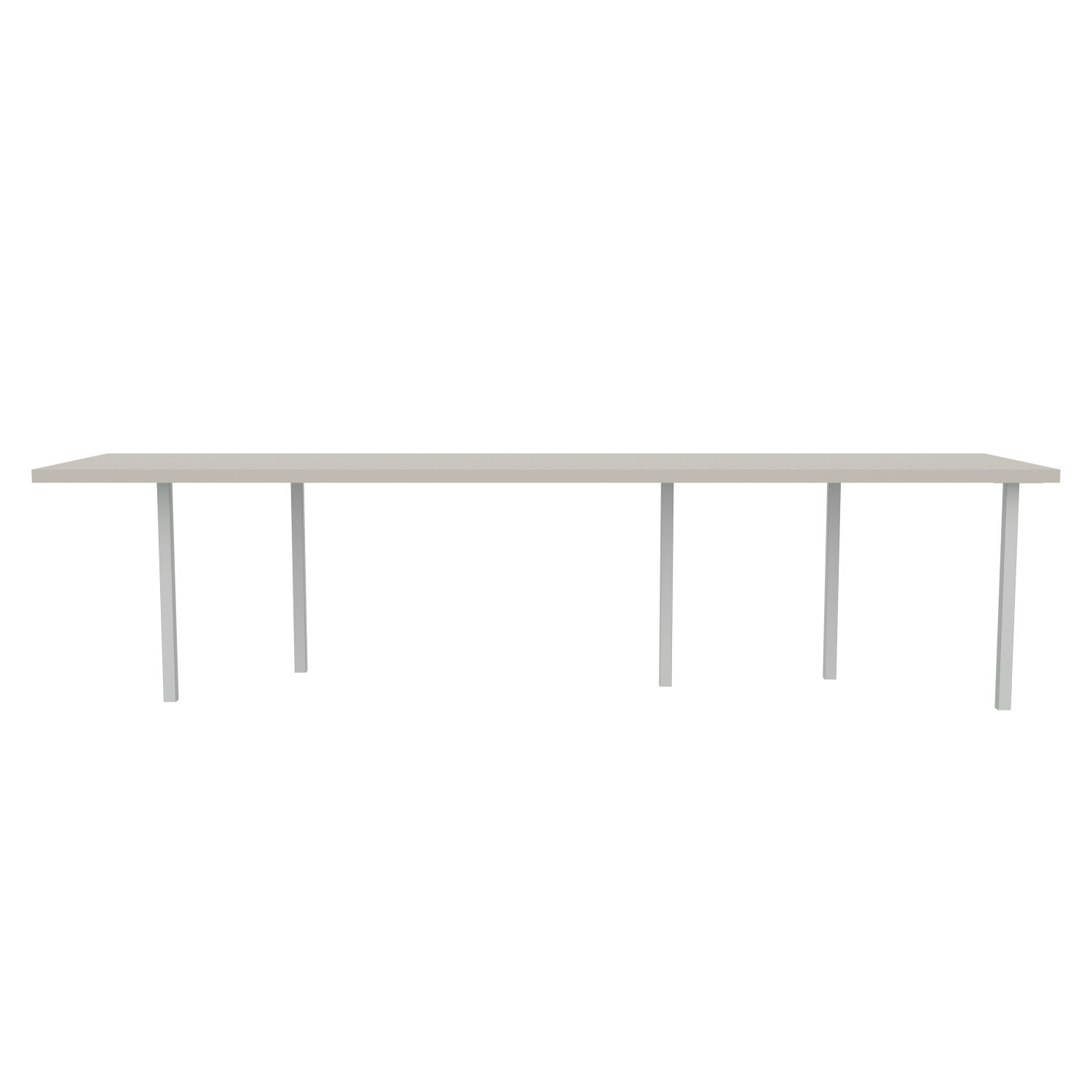 lensvelt bbrand table five fixed heigt 80x310 hpl white 50 mm price level 1 light grey ral7035