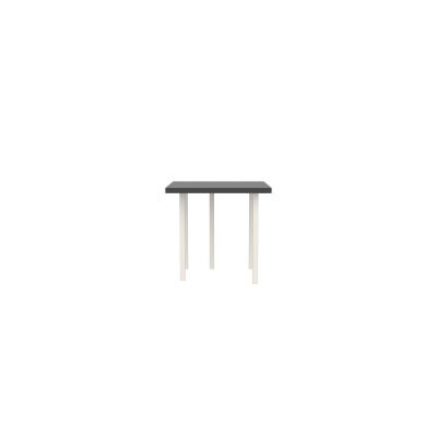 Lensvelt B-Brand Table Five Fixed Heigt 80x80 HPL Black 50 mm (Price level 1) White RAL9010