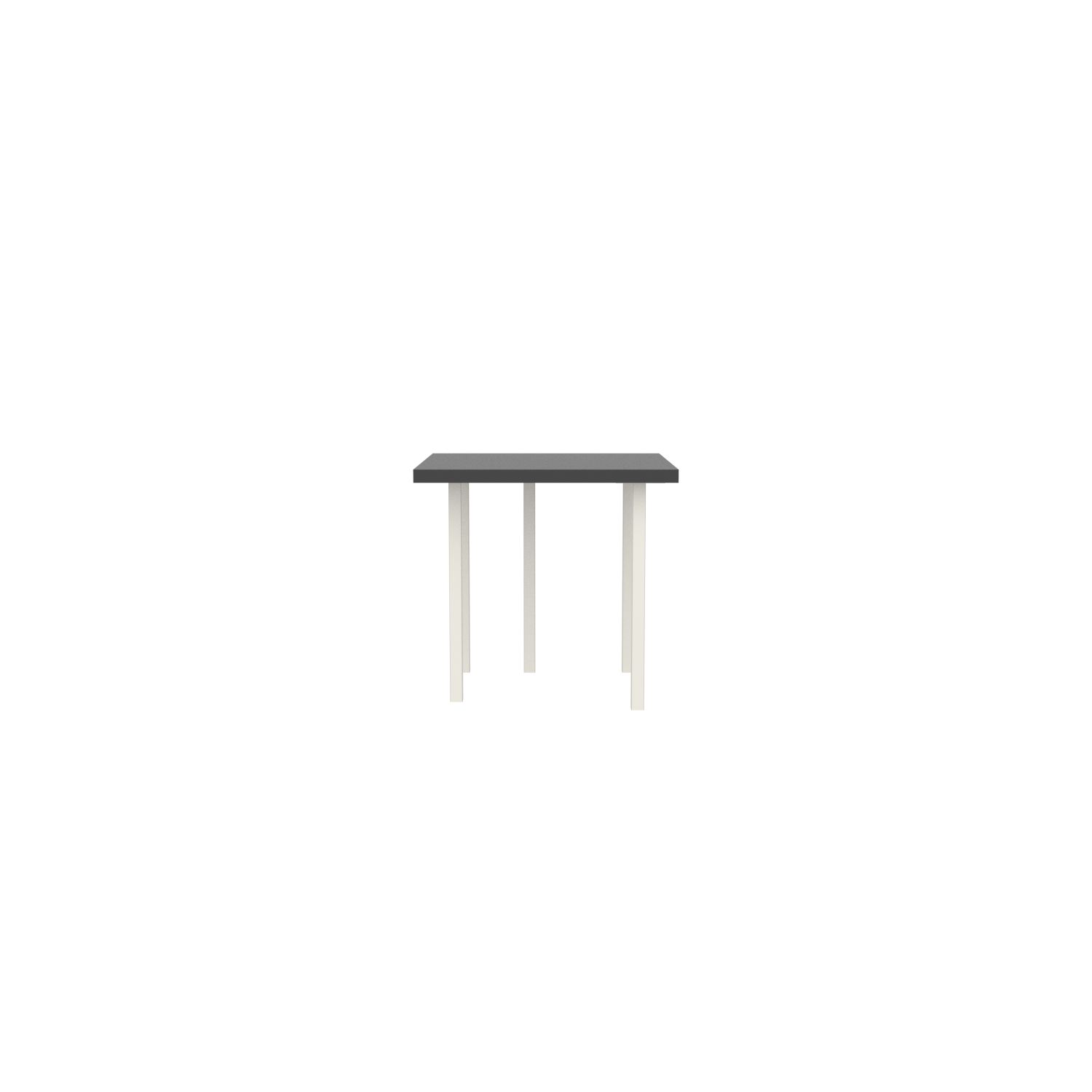 lensvelt bbrand table five fixed heigt 80x80 hpl black 50 mm price level 1 white ral9010