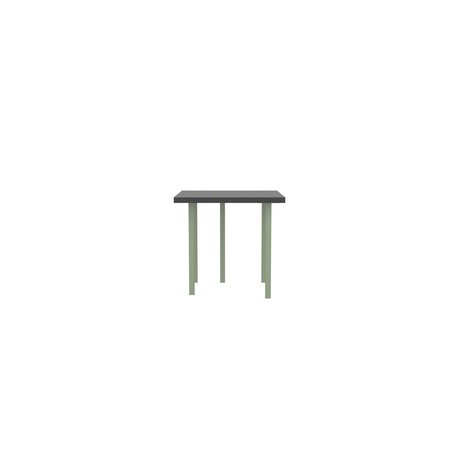 lensvelt bbrand table five fixed heigt 80x80 hpl black 50 mm price level 1 green ral6021