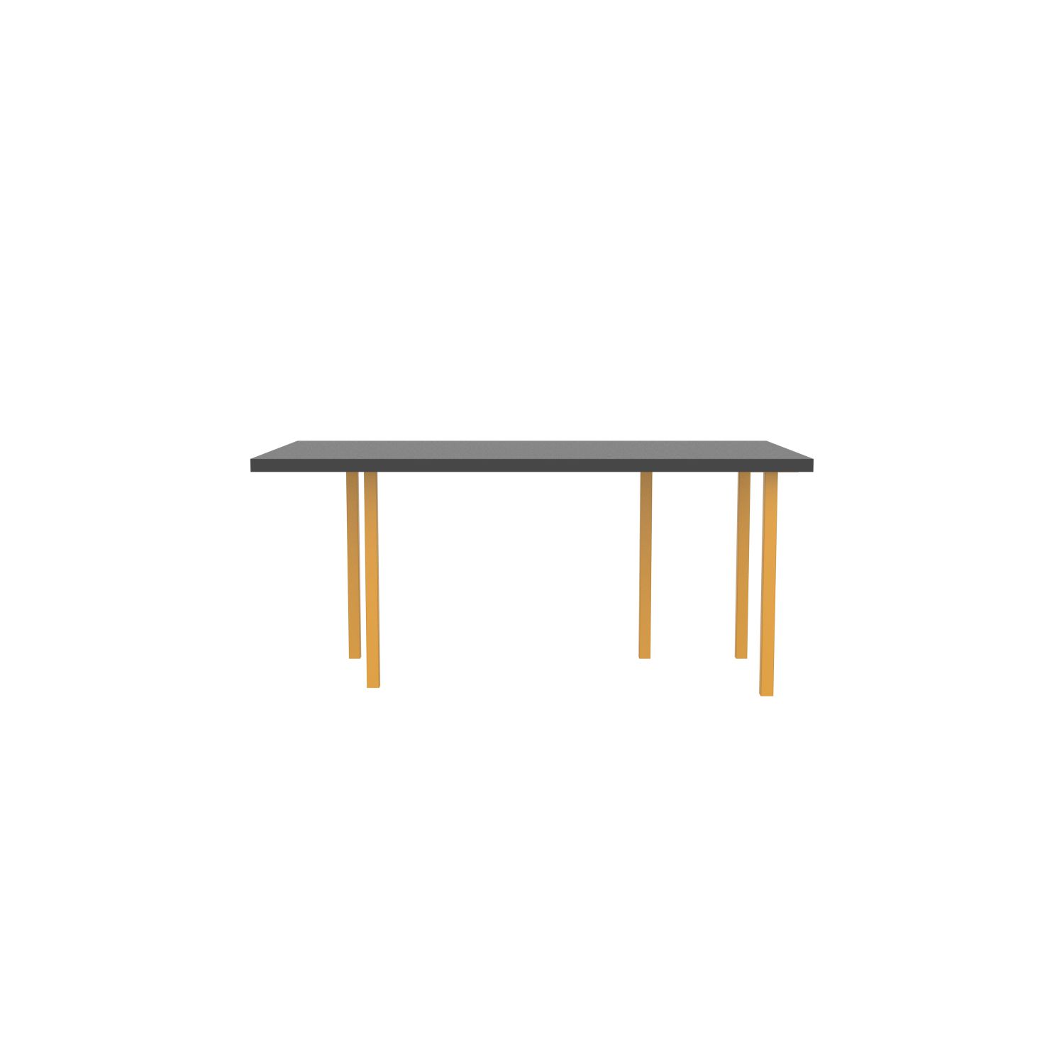 lensvelt bbrand table five fixed heigt 915x172 hpl black 50 mm price level 1 yellow ral1004