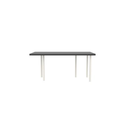 Lensvelt B-Brand Table Five Fixed Heigt 91,5x172 HPL Black 50 mm (Price level 1) White RAL9010