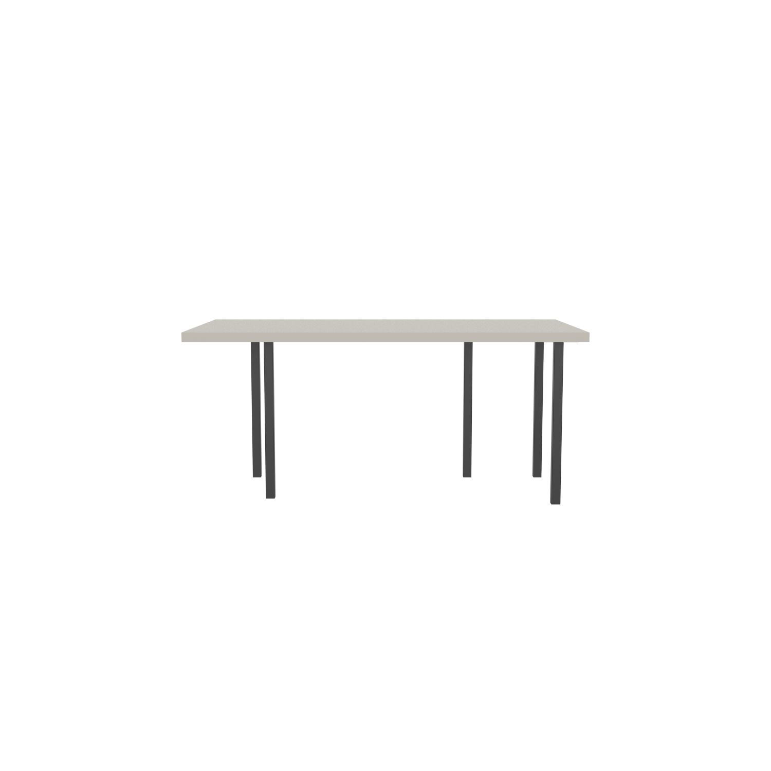 lensvelt bbrand table five fixed heigt 915x172 hpl white 50 mm price level 1 black ral9005