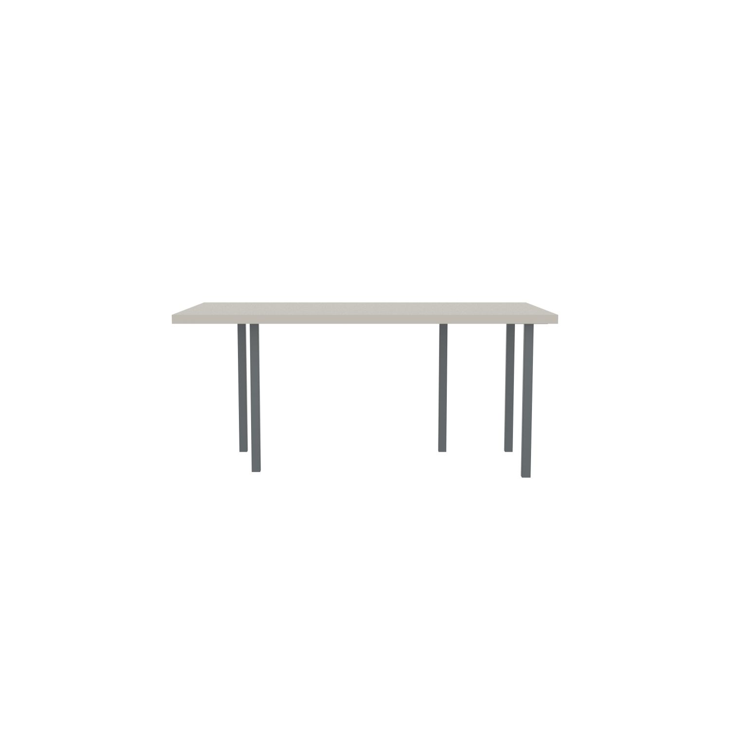 lensvelt bbrand table five fixed heigt 915x172 hpl white 50 mm price level 1 dark grey ral7011