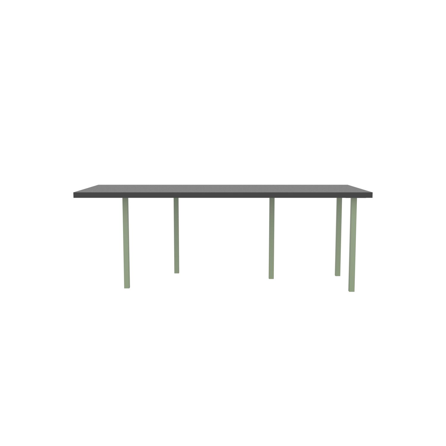 lensvelt bbrand table five fixed heigt 915x218 hpl black 50 mm price level 1 green ral6021