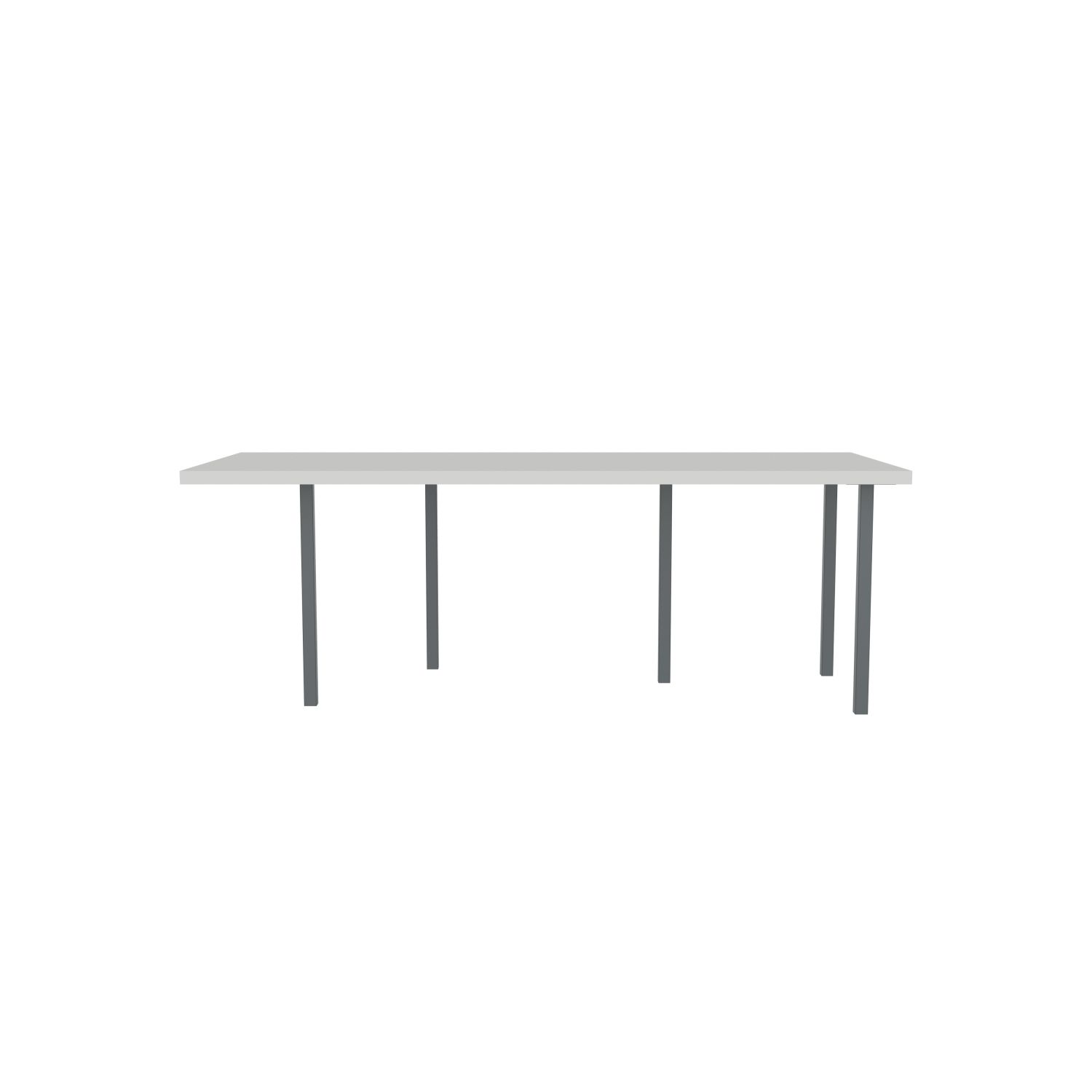 lensvelt bbrand table five fixed heigt 915x218 hpl boring grey 50 mm price level 1 dark grey ral7011