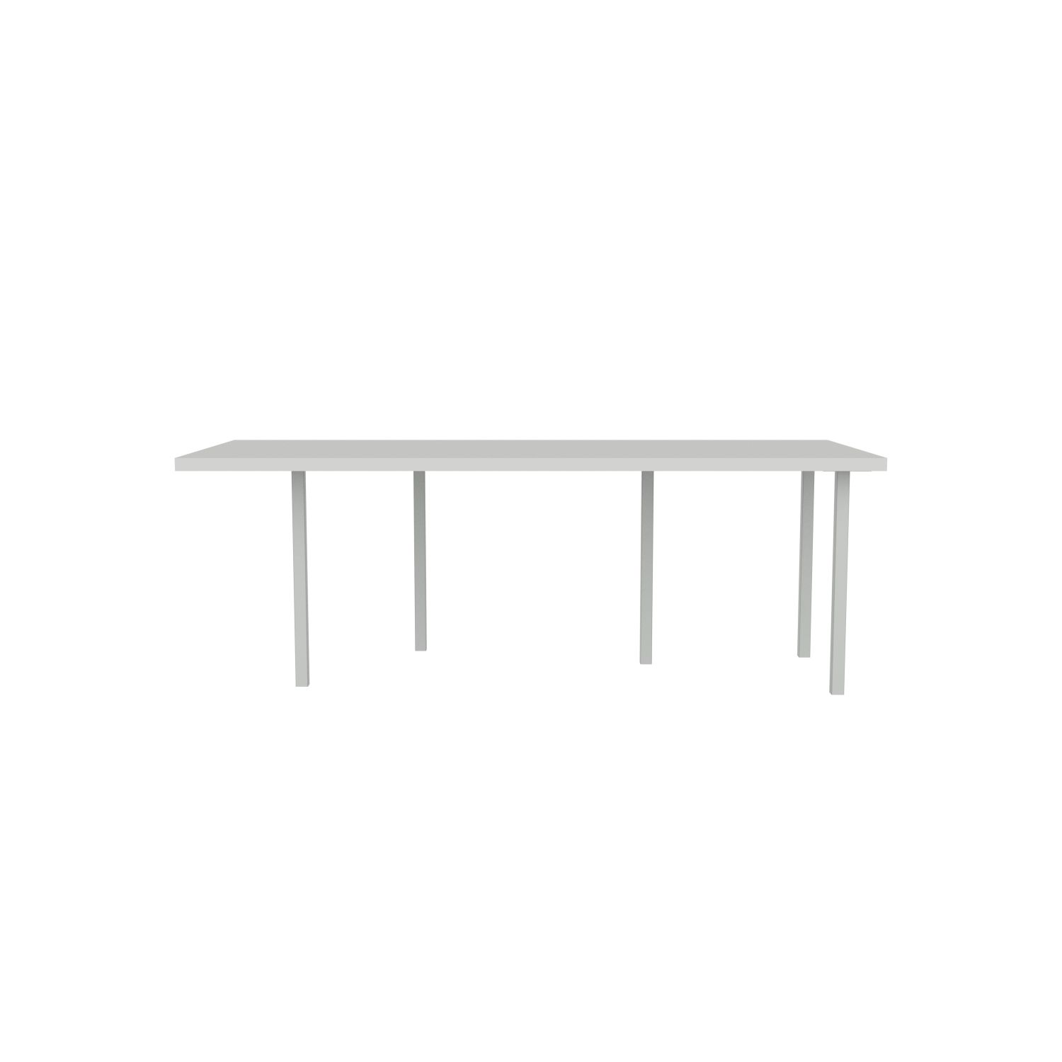 lensvelt bbrand table five fixed heigt 915x218 hpl boring grey 50 mm price level 1 light grey ral7035