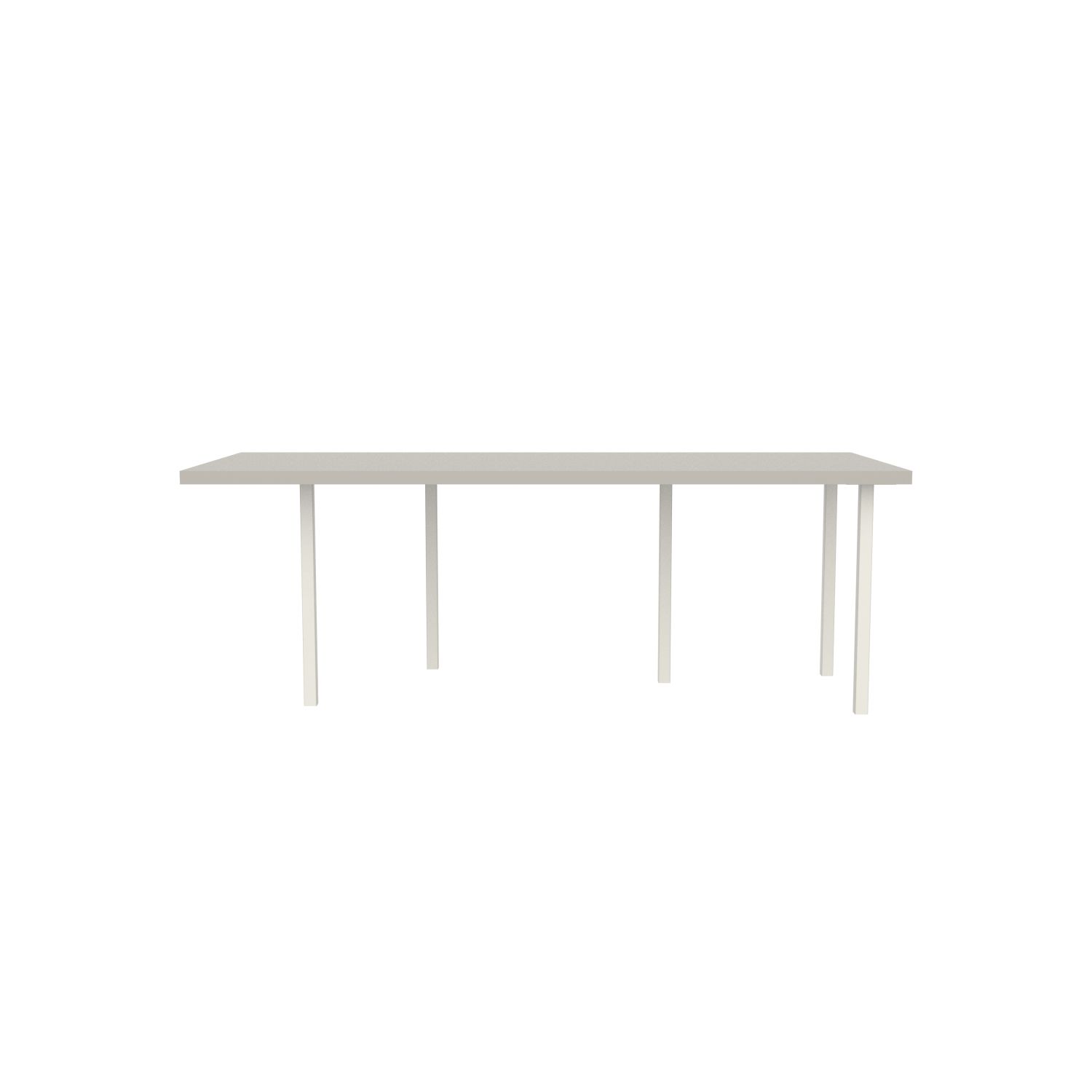 lensvelt bbrand table five fixed heigt 915x218 hpl white 50 mm price level 1 white ral9010