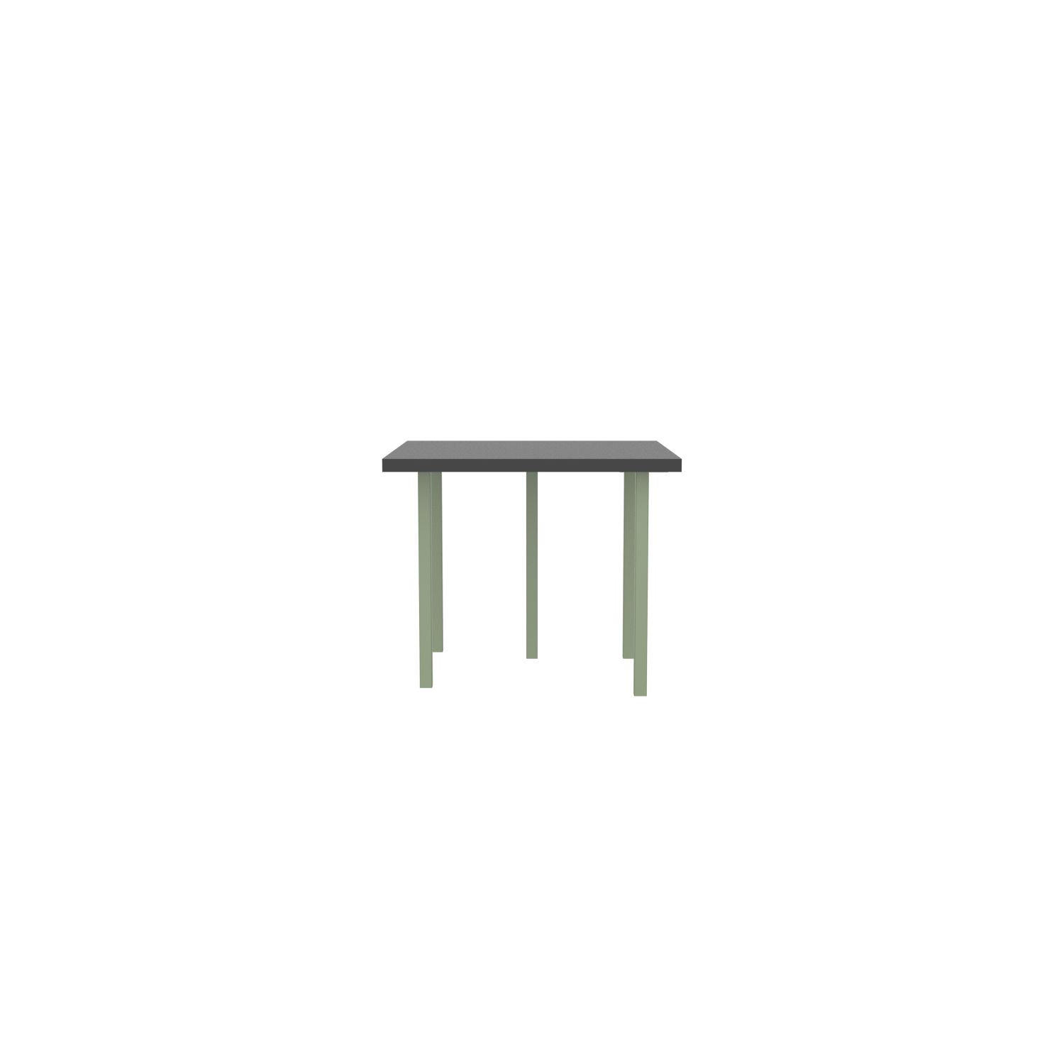lensvelt bbrand table five fixed heigt 915x915 hpl black 50 mm price level 1 green ral6021