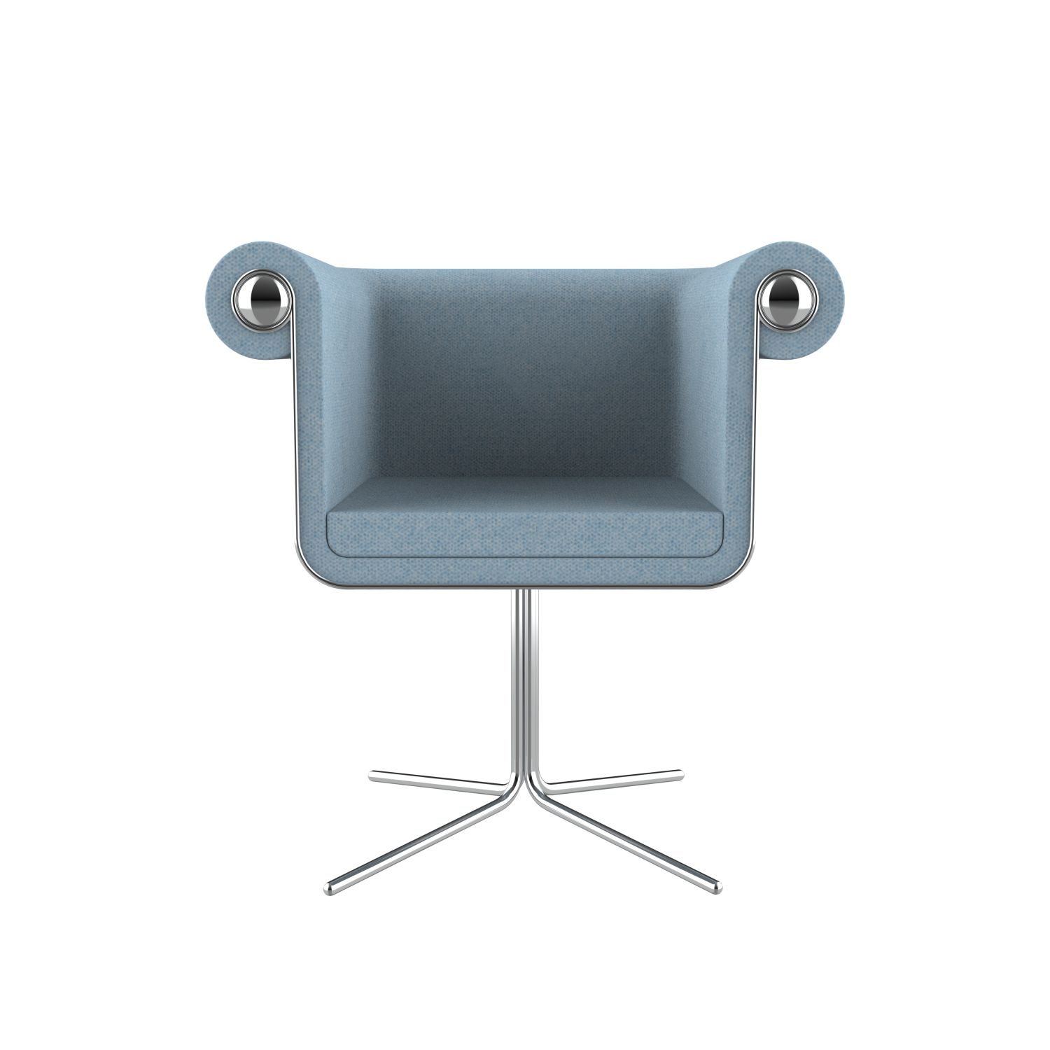lensvelt baranowitz kronenberg new chesterfield chair moss pastel blue 40 price level 2 glossy chrome hard leg ends