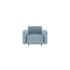 lensvelt fabio novembre balance armchair with armrest moss pastel blue 40 black ral9005