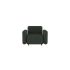 lensvelt fabio novembre balance armchair with armrest moss summer green 38 black ral9005
