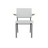 lensvelt gerrit veenendaal chair with armrests breeze light grey 171 price level 1 black frame ral9005 hard leg ends