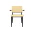 lensvelt gerrit veenendaal chair with armrests light brown 141 price level 1 black frame ral9005 hard leg ends
