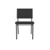 lensvelt gerrit veenendaal chair without armrests havana black 090 price level 0 black frame ral9005 hard leg ends
