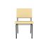 lensvelt gerrit veenendaal chair without armrests light brown 141 price level 1 black frame ral9005 hard leg ends