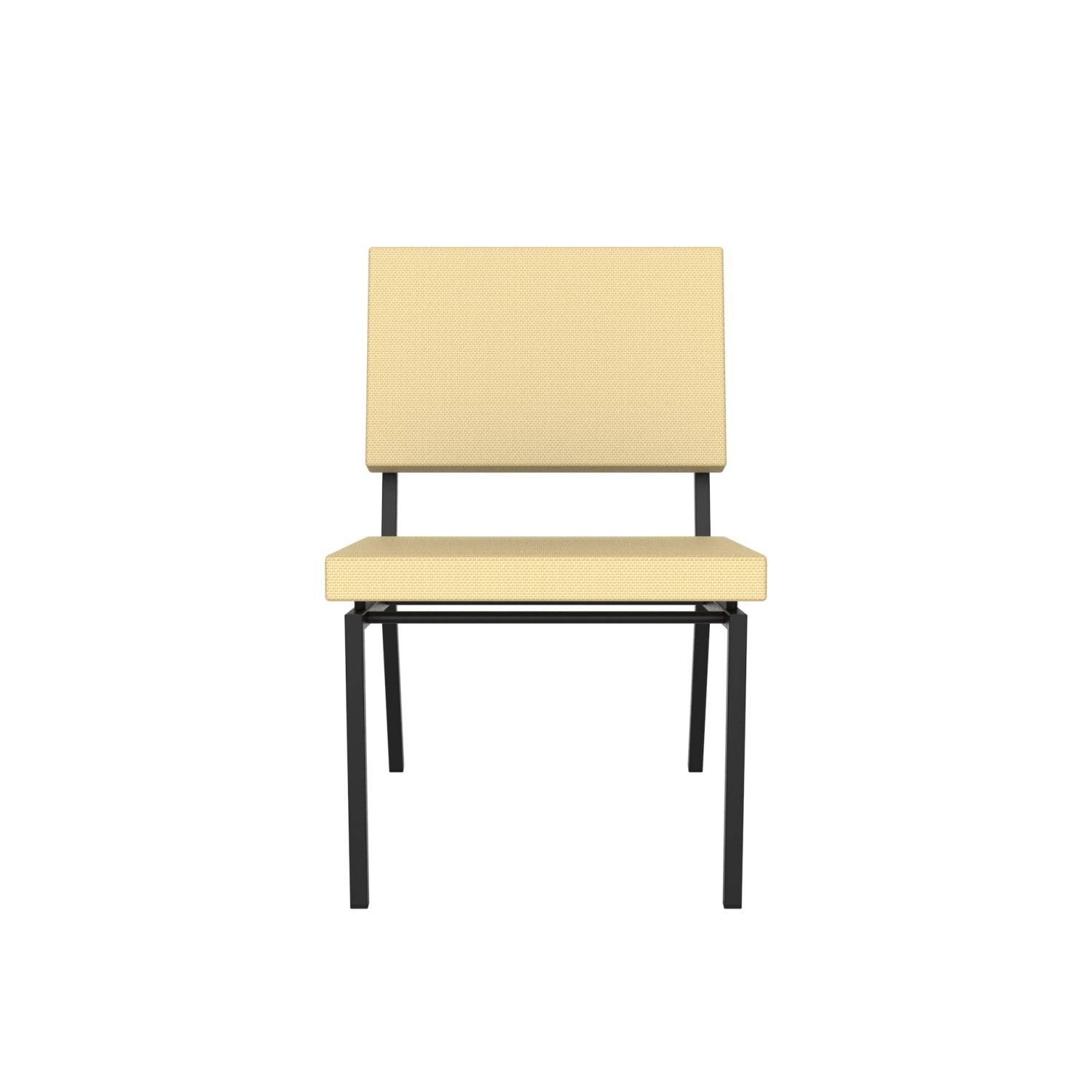 lensvelt gerrit veenendaal low chair without armrests light brown 141 price level 1 black frame ral9005 hard leg ends