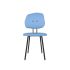 lensvelt maarten baas chair 101 not stackable without armrests backrest g blue horizon 040 black ral9005 hard leg ends